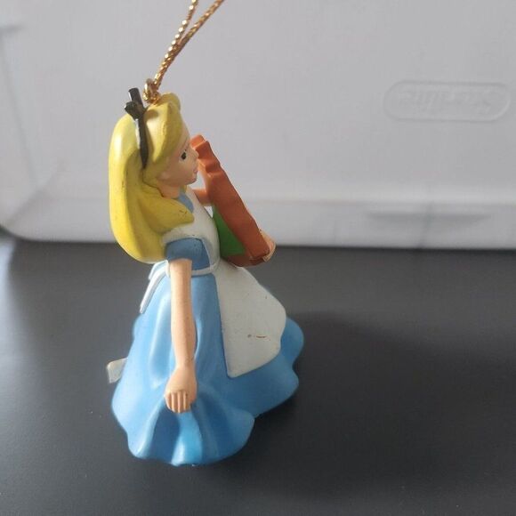 Disney Grolier Alice In Wonderland Alice President's Edition Christmas Ornament - Picture 5 of 5